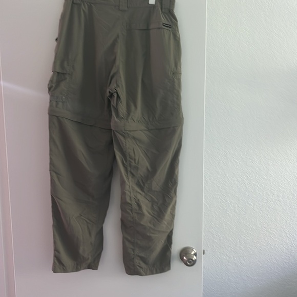 Columbia GRT Omni Dry Packable Convertible Lightweight Pants Shorts Green Large - Picture 6 of 8